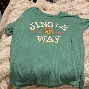 Holiday  Shirt with Festive Print